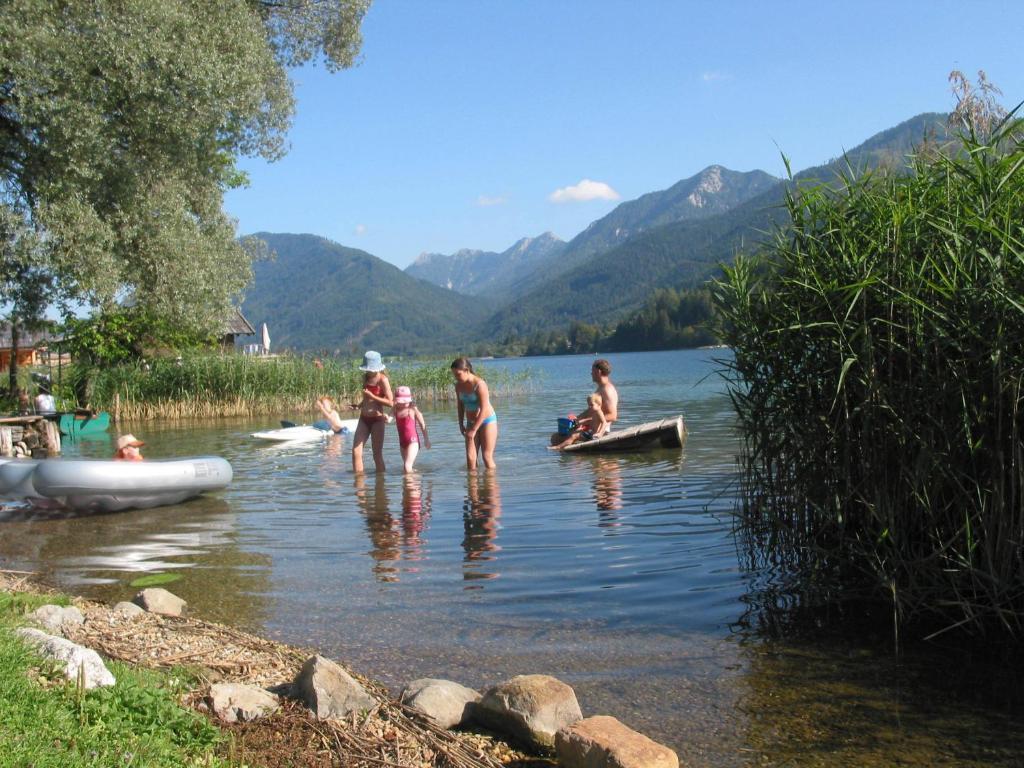 Ferienhof Neusacher Moser Weissensee Exterior foto